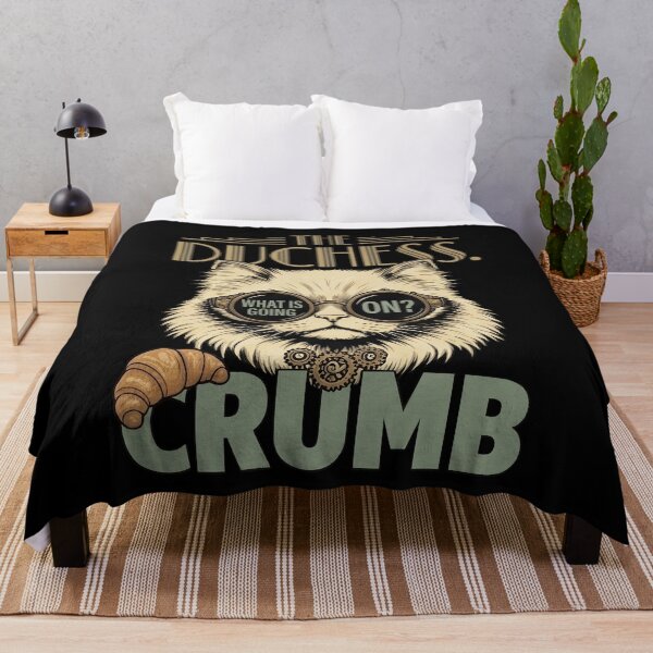 Item preview, The Duchess Crumb - What Is Going On Retro Cat Style designed and sold by Majnon8bp.