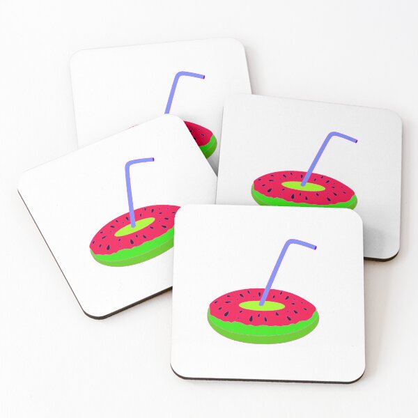 Item preview, Cute Watermelon Summer Donut  designed and sold by Momotopia.