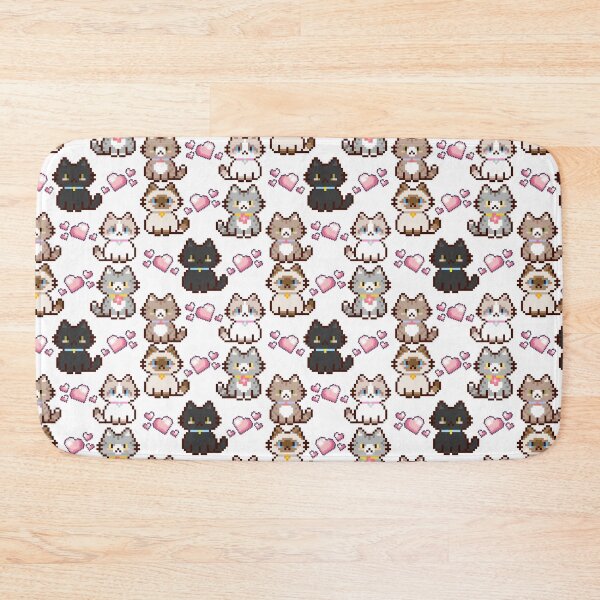 Item preview, Pixel cats designed and sold by ValsCrazyCats.