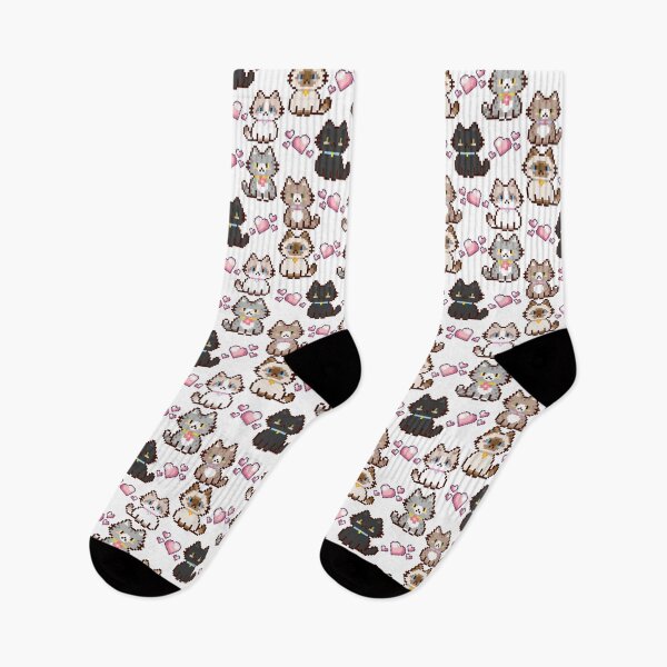 Item preview, Pixel cats designed and sold by ValsCrazyCats.