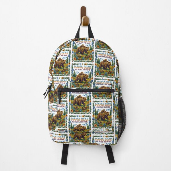 Item preview, Mother Bear Cradling Cubs Bluebell Forest designed and sold by TeeARTHY.