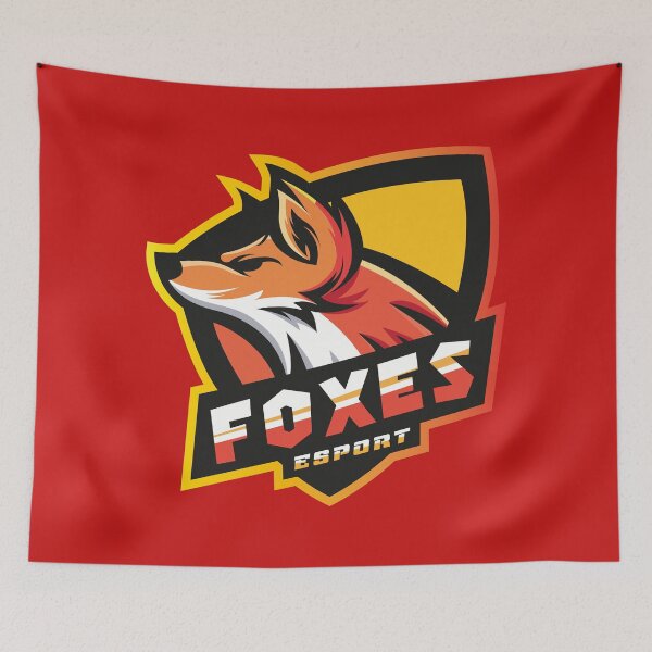 Item preview, Space Fox Mascot Logo – Cosmic Esports Fox Gaming Design designed and sold by MerlinWear.