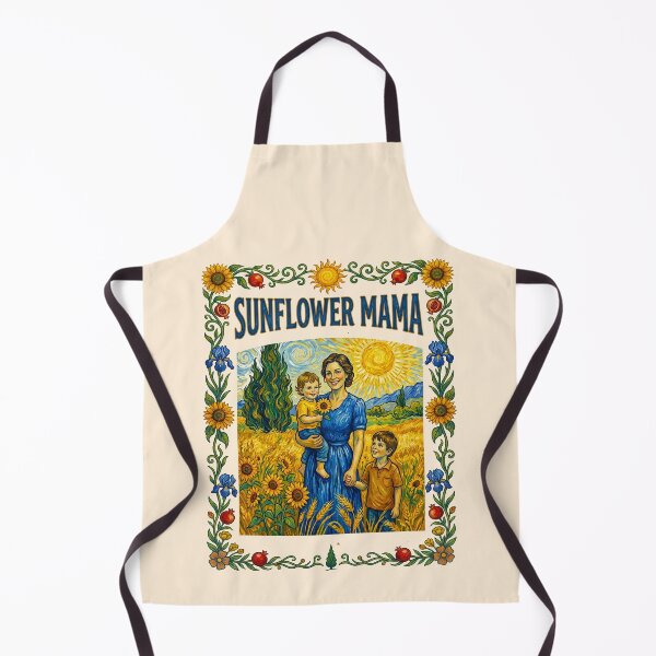 Artikelvorschau, Sonnenblumen-Mama-Landschaft entworfen und verkauft von TeeARTHY.