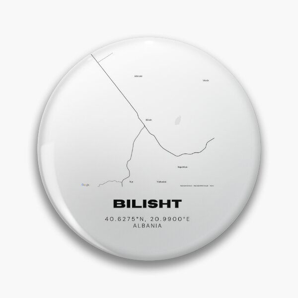 Item preview, Bilisht Albania Map Art Print | Minimalist Street Map Poster | Travel Decor designed and sold by RM-Journey.