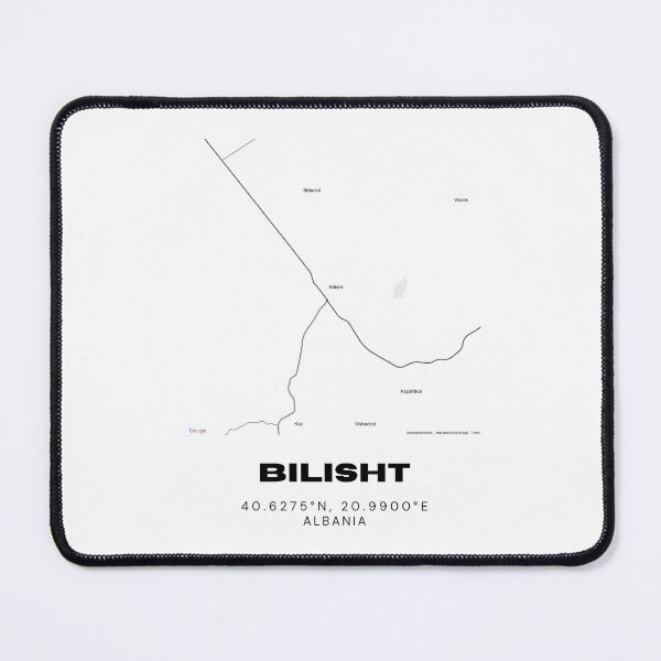 Item preview, Bilisht Albania Map Art Print | Minimalist Street Map Poster | Travel Decor designed and sold by RM-Journey.