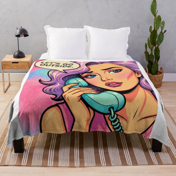 Item preview, Pastel Muse – Soft Pop Art Girl Aesthetic, Dreamy Retro Portrait designed and sold by SabraDD.