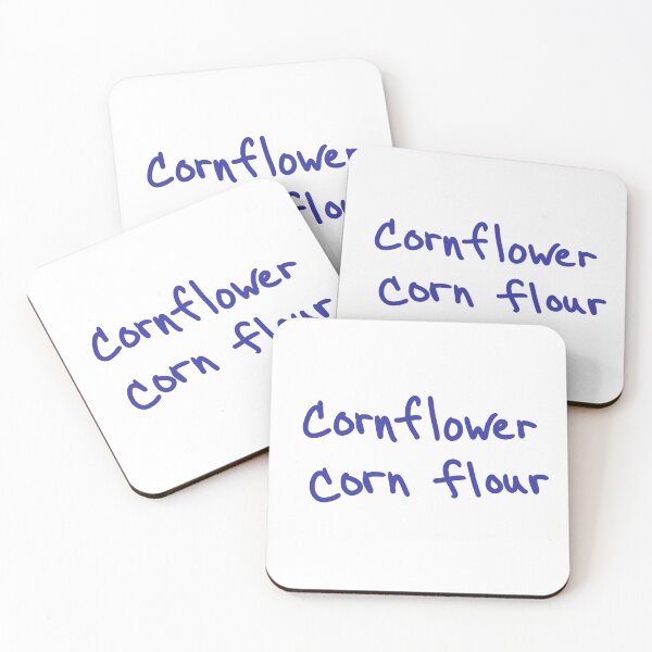 Item preview, Cornflower, Corn Flour designed and sold by abeink.
