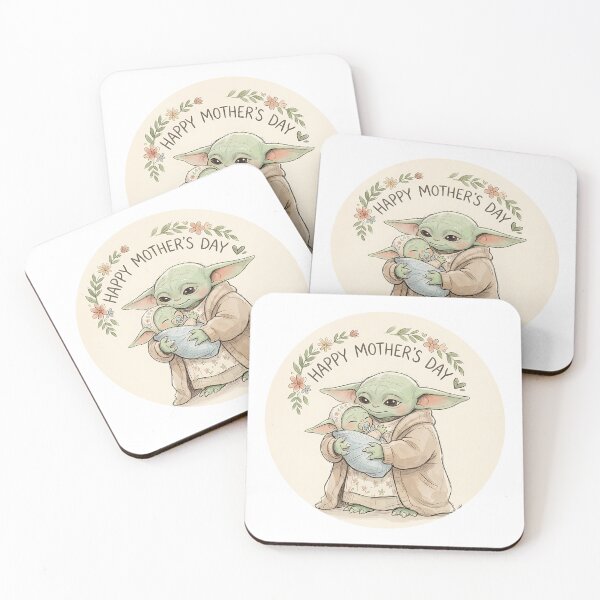 Item preview, BABY YODA BABY HAPPY MOTHERS DAY designed and sold by LIS AND MELIVERSO.
