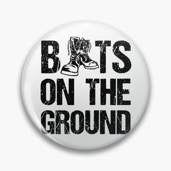 Item preview, Boots on the Ground;  designed and sold by StickerApe.