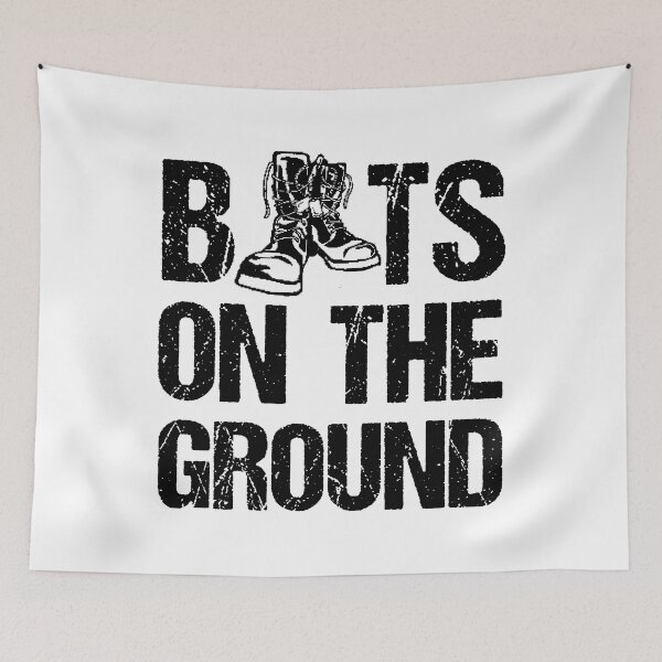 Item preview, Boots on the Ground;  designed and sold by StickerApe.