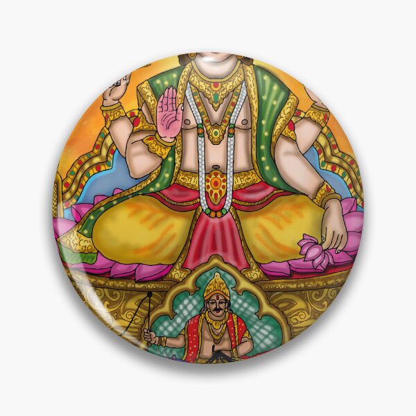 Artikelvorschau, Göttliche Darstellung des Sonnengottes Surya – Strahlende Illustration des Hindu-Sonnengottes entworfen und verkauft von Harshit_Digital_Arts.