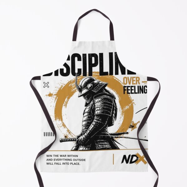 Item preview, Discipline Over Feelings – Samurai Mindset Bold Graphic Design --- Light version| NDX designed and sold by NDX9.