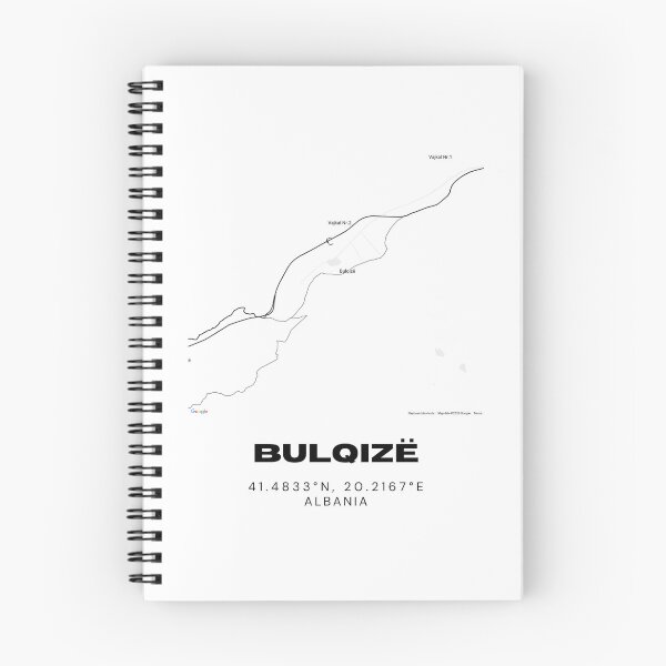 Item preview, Bulqizë Albania Map Print | Minimalist City Map Art | Modern Travel Poster designed and sold by RM-Journey.