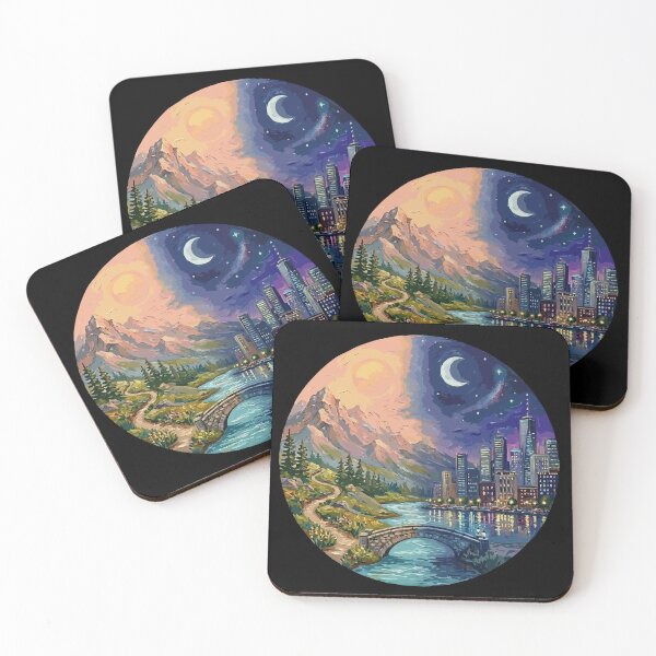 Item preview, The Bridge Between City And Nature designed and sold by Gkinoki.