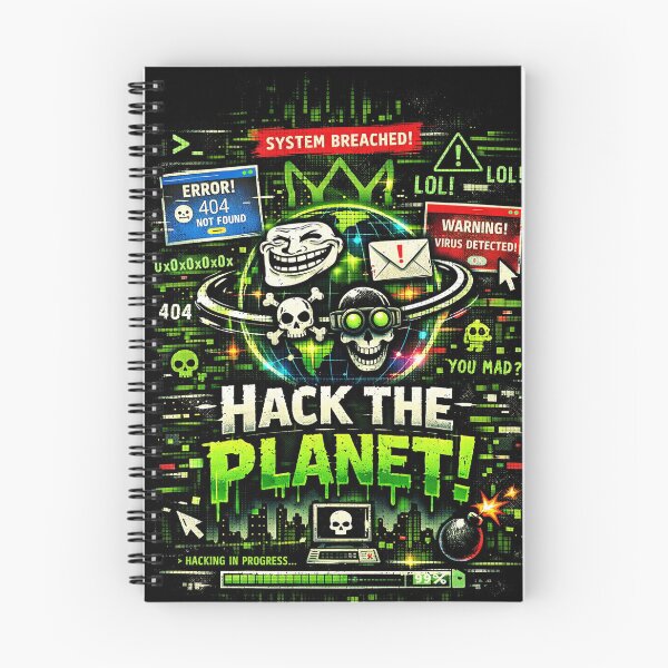 Item preview, Hack the Planet designed and sold by M4K3RB0T.