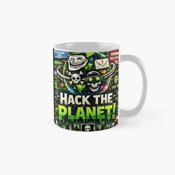 Item preview, Hack the Planet designed and sold by M4K3RB0T.
