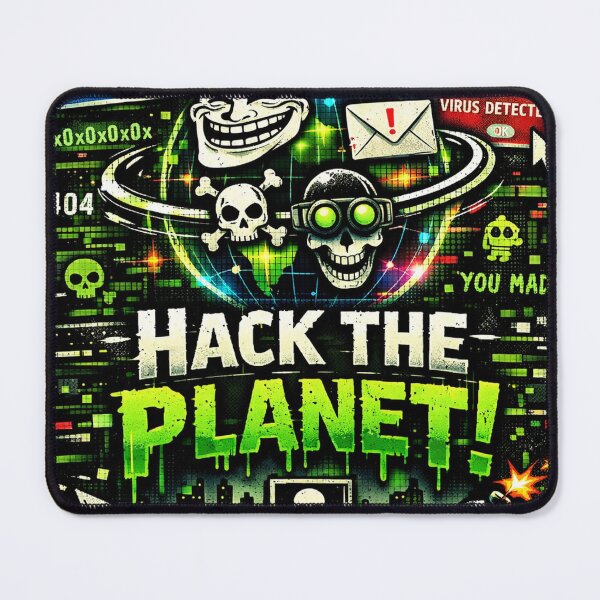 Item preview, Hack the Planet designed and sold by M4K3RB0T.