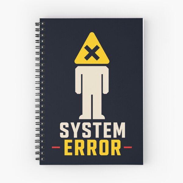 Item preview, System Error Minimal Warning Tech Design designed and sold by Creative_Canvas.