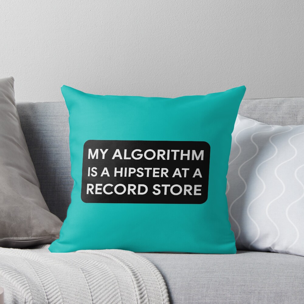 Item preview, Throw Pillow designed and sold by AnalogThreads.
