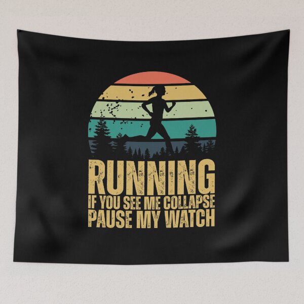 Item preview, FUNNY RUNNING / IT’S A RUNNING THING designed and sold by Dondonmart.