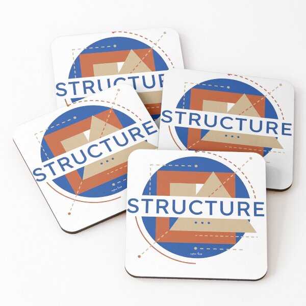Item preview, Structure Neo-Bauhaus Aesthetic T-Shirt - Modern Geometric Design. designed and sold by zytooFree.