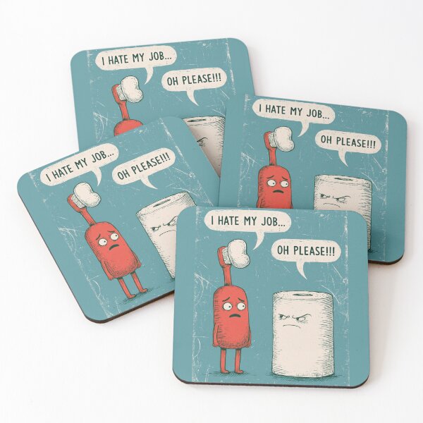 Item preview, I Hate My Job designed and sold by StudioRedKoala.