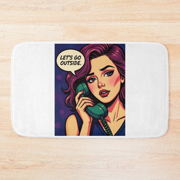 Item preview, Moody Pop Art Girl – Retro Comic Aesthetic, Dark Feminine Mood designed and sold by SabraDD.