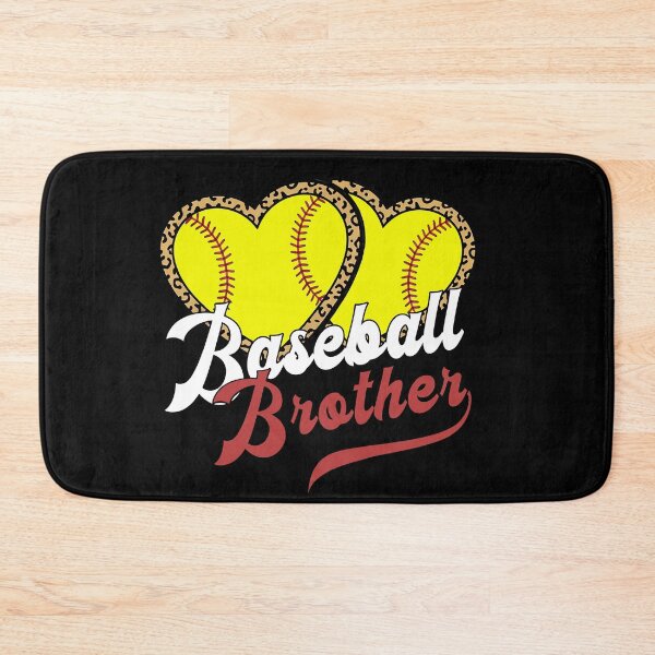 Item preview, Softball Brother Leopard Heart Design designed and sold by KIROSALS.