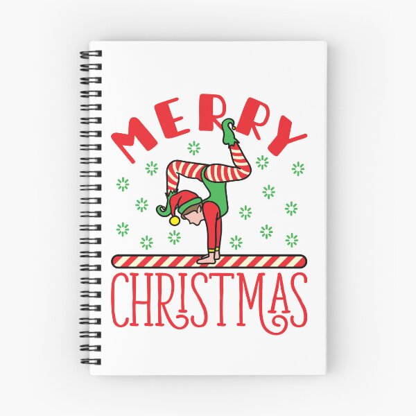 Item preview, Gymnastics Christmas Gymnast Elf on Beam designed and sold by jaygo.
