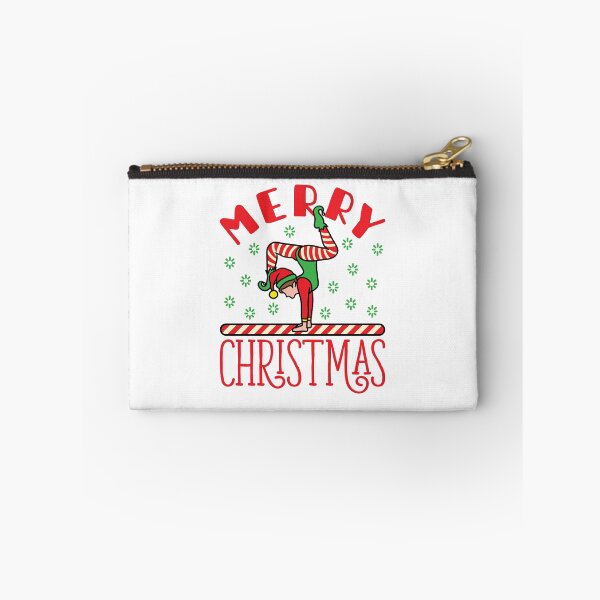 Item preview, Gymnastics Christmas Gymnast Elf on Beam designed and sold by jaygo.