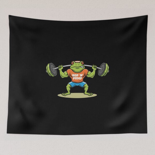 Item preview, Gym Frog – No Pain No Gain designed and sold by LegendsOfLife37.