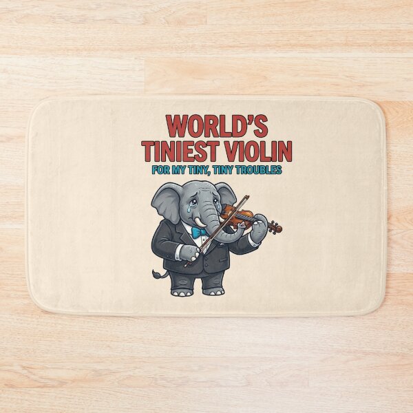 Item preview, Elephant Playing Tiniest Violin Suit  designed and sold by TeeARTHY.