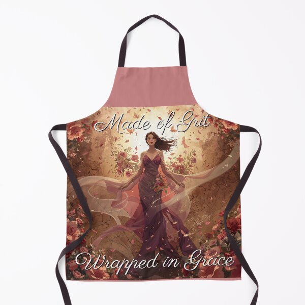Item preview, Made of Grit, Wrapped in Grace – Elegant Feminine Strength Art designed and sold by QuietlyBecoming.