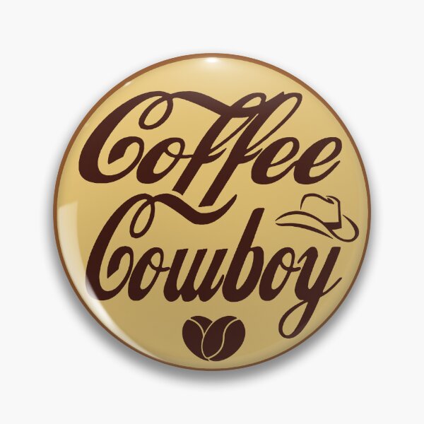 Item preview, Coffee Cowboy; designed and sold by StickerApe.