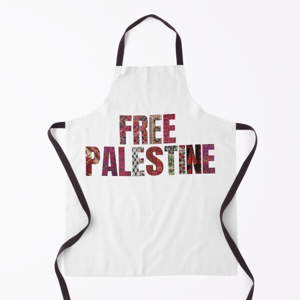 Item preview, Free Palestine - Tatreez Letters designed and sold by Qalam&Pixel.