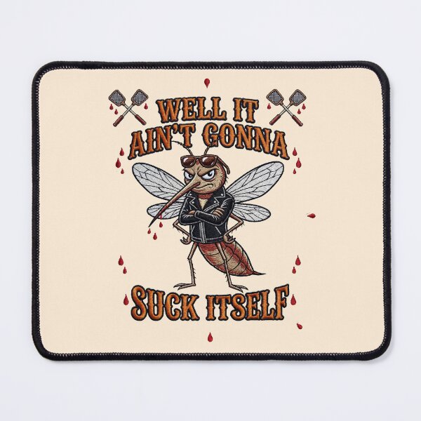 Item preview, Funny Mosquito With Axe Sarcastic designed and sold by TeeARTHY.