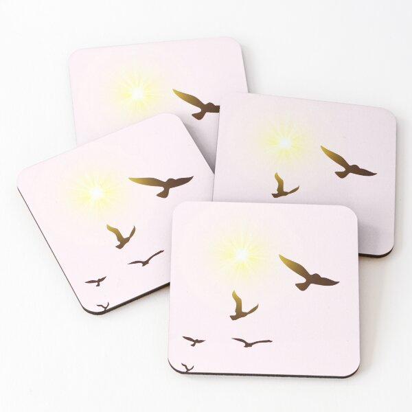 Item preview, Peaceful Flight In Soft Morning Sky  designed and sold by AzusaLou.