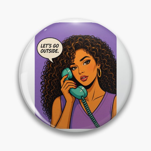 Item preview, Amethyst Pop Art Girl – Retro Comic Portrait designed and sold by SabraDD.