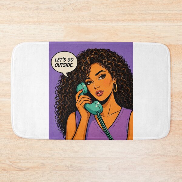 Item preview, Amethyst Pop Art Girl – Retro Comic Portrait designed and sold by SabraDD.
