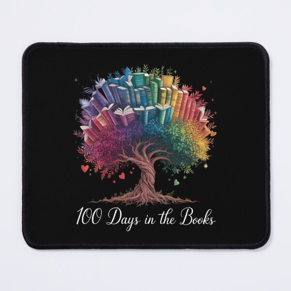 Item preview, 100 Days in the Books Reading Teacher 100th Day of School designed and sold by sailorjessiArt.