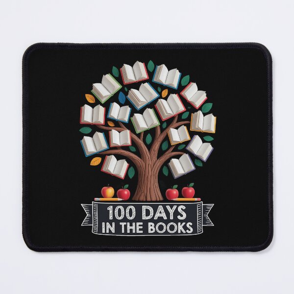 Item preview, 100 Days in The Books Reading Teacher 100th Day of School designed and sold by sailorjessiArt.