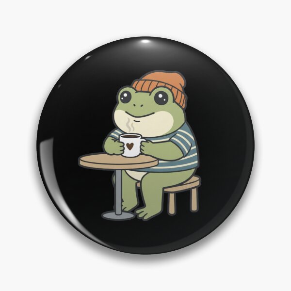 Item preview, Introvert Frog – Peaceful Alone Time designed and sold by LegendsOfLife37.