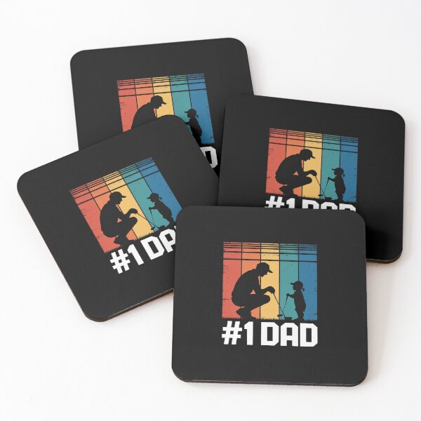 Item preview, Dad Golfing Golf Fathers Day Father Son designed and sold by BlassmausArt.