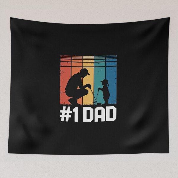 Item preview, Dad Golfing Golf Fathers Day Father Son designed and sold by BlassmausArt.