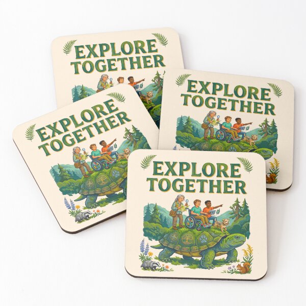 Item preview, Children Riding Giant Turtle Forest Adventure designed and sold by TeeARTHY.