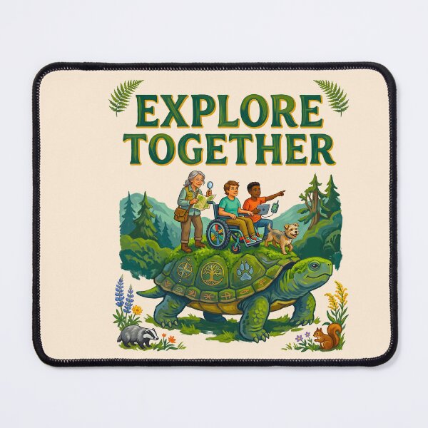 Item preview, Children Riding Giant Turtle Forest Adventure designed and sold by TeeARTHY.