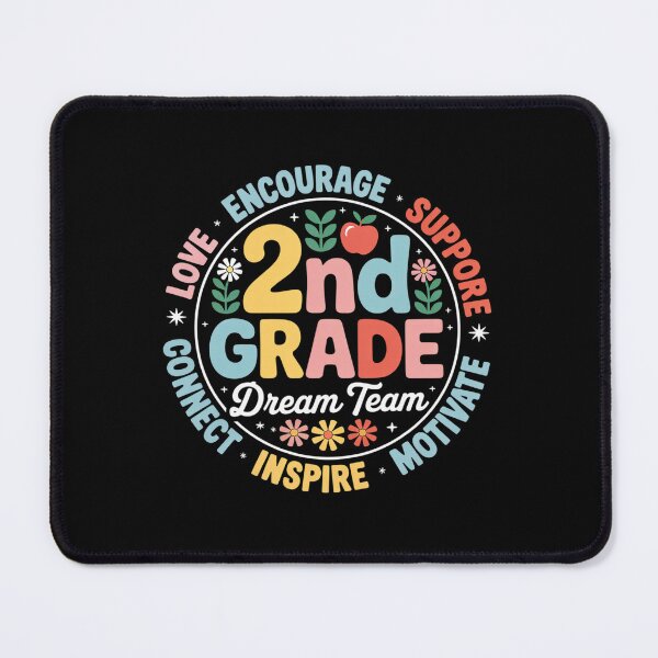 Item preview, 2nd Grade Dream Team Back to School Teacher Care Love designed and sold by BlassmausArt.
