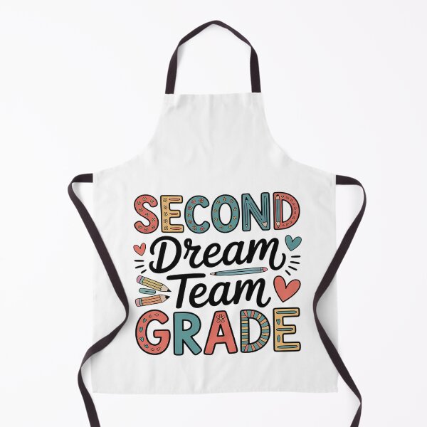Item preview, 2nd Grade Dream Team Retro Back to School Teacher Student designed and sold by BlassmausArt.