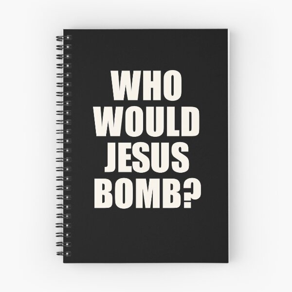 Item preview, Who Would Jesus Bomb? Square designed and sold by Lone Frog.