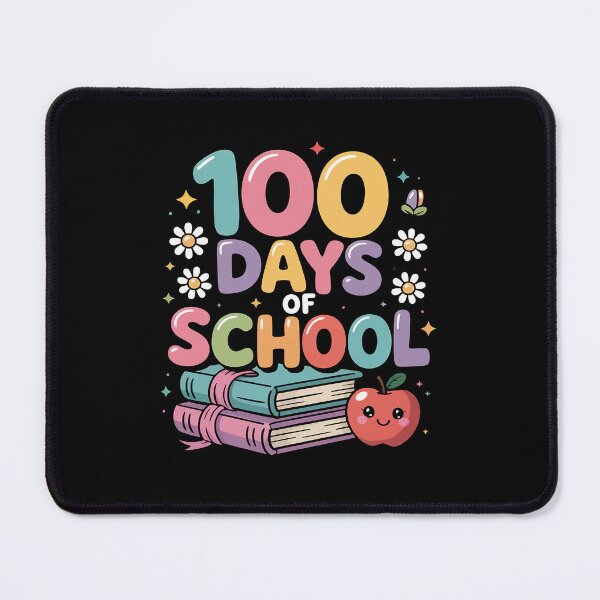 Item preview, 100 Days of School for Girls Kids Pink Coquette Bow Smarter designed and sold by BlassmausArt.